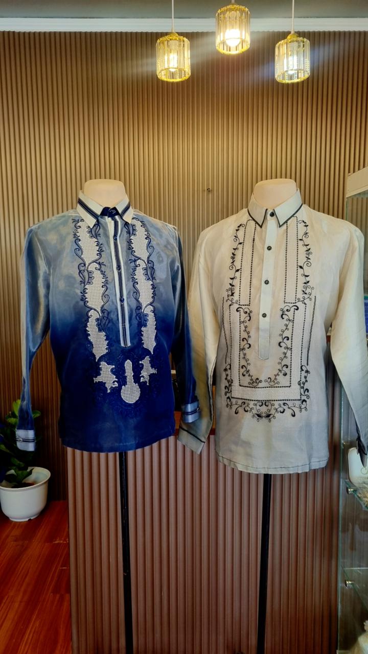 Modern Barong Tagalog with subtle design